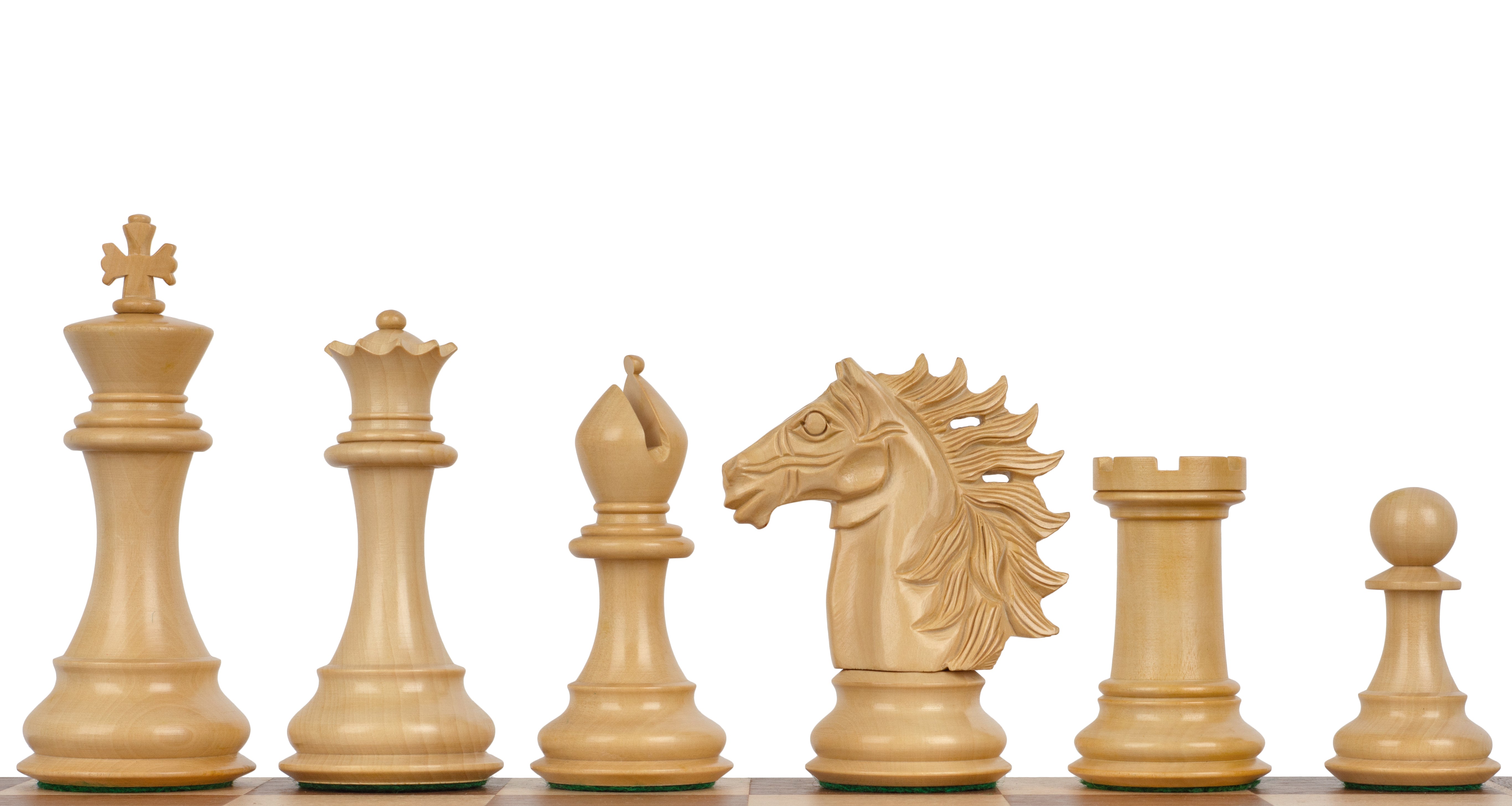 BAGGIO PIEZAS DE AJEDREZ DE ÉBANO 4 PULGADAS - e3d3aa1f6d4958324eae79c7f5369e67