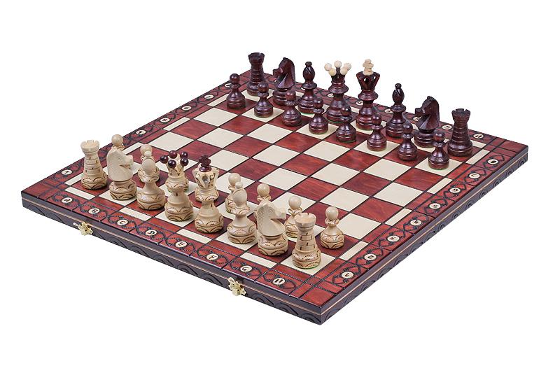 Juego de ajedrez AMBASADOR New Line (55 x 55 cm) - Juego de ajedrez AMBASADOR New Line (55 x 55 cm)