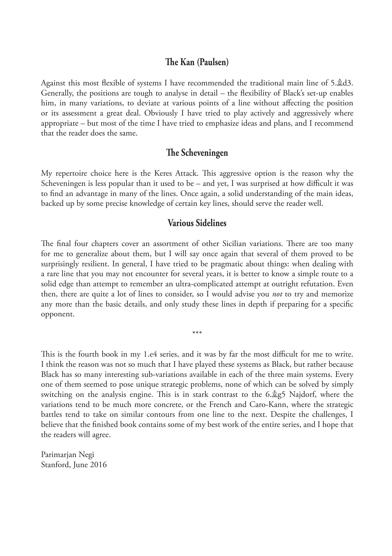 Grandmaster Repertoire - 1.e4 vs The Sicilian III by Parimarjan Negi (softcover) - bd205afad42fecfa063357c290713676