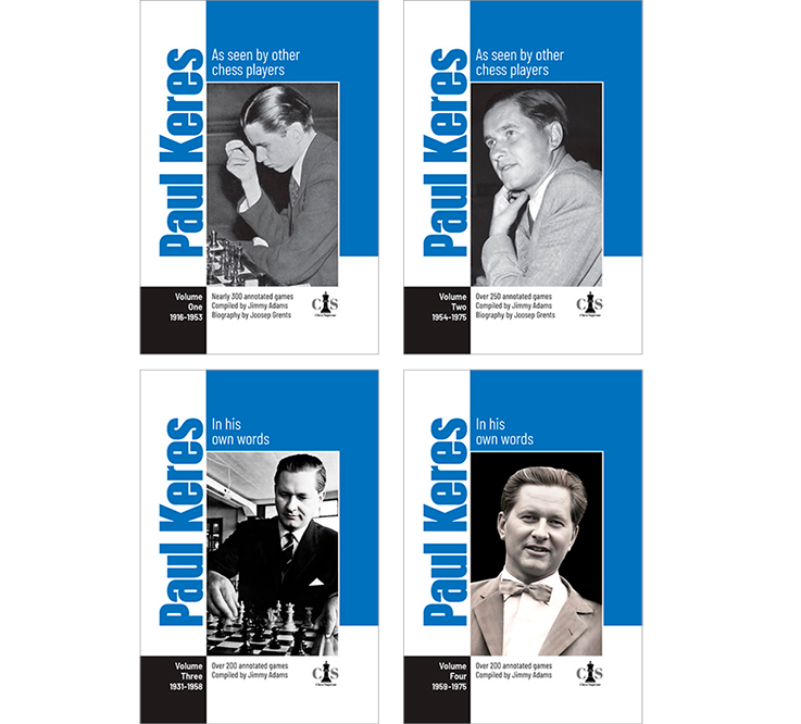 Paul Keres - Volume 1-4 - bc3bc198b6a8e1ac6deb7c72bb8d7f74