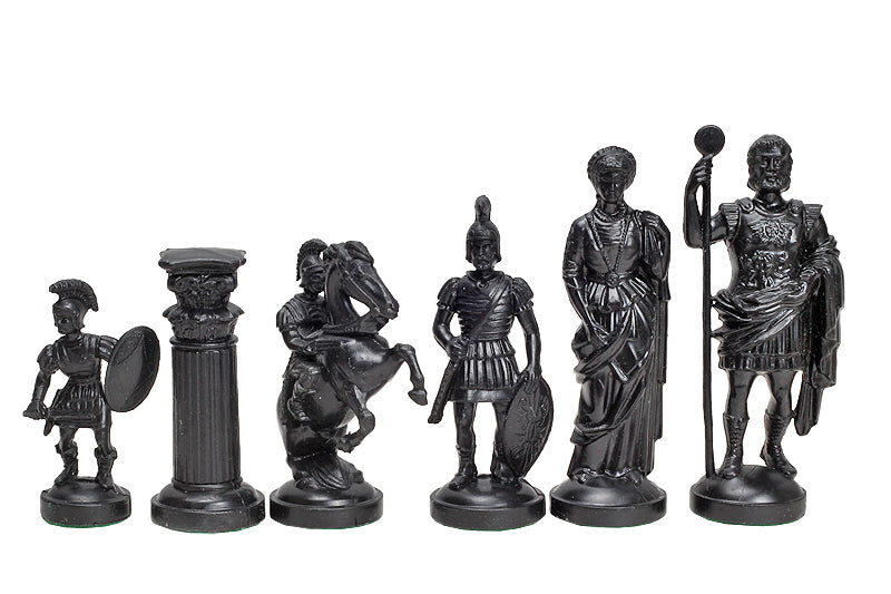 Diseño romano, crema / negro, fondo de fieltro - 67996399b18f6b3c4ec9e8f7e248601c