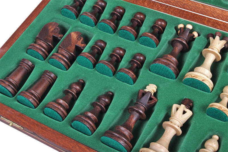 AJEDREZ SENATOR (42 x 42 cm): un juego de ajedrez clásico de madera, ideal para regalar - AJEDREZ SENATOR (42 x 42 cm): un juego de ajedrez clásico de madera, ideal para regalar