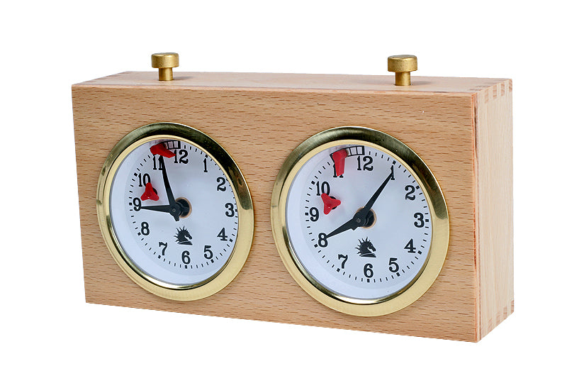 Reloj de madera BHB sin base - pequeño y claro - Reloj de madera BHB sin base - pequeño y claro