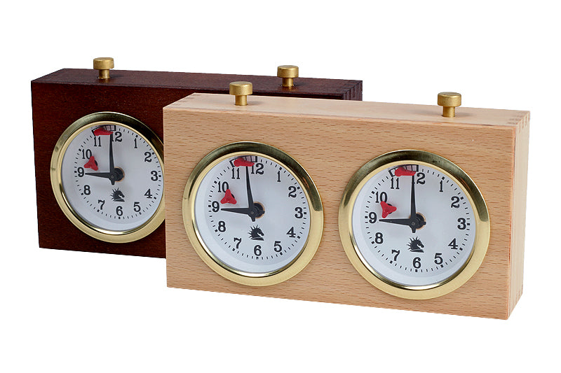 Reloj de madera BHB sin base - pequeño y claro - Reloj de madera BHB sin base - pequeño y claro