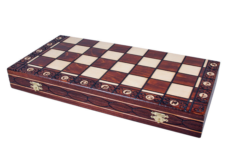 AJEDREZ SENATOR (42 x 42 cm): un juego de ajedrez clásico de madera, ideal para regalar - AJEDREZ SENATOR (42 x 42 cm): un juego de ajedrez clásico de madera, ideal para regalar