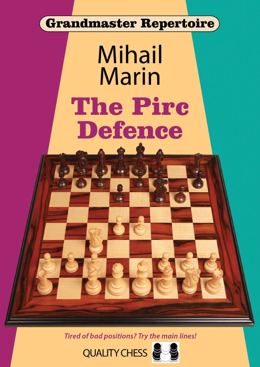 The Pirc Defence by Mihail Marin (softcover) - 013b1365a79f8faf81628b7f71f278d7