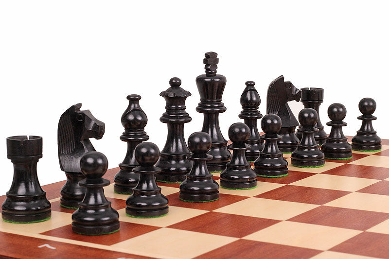 TOURNAMENT No5 intarsy GERMAN KNIGHT EBONISED 3,5" pieces - f80ee15d247321b04cccfcc2d041a741