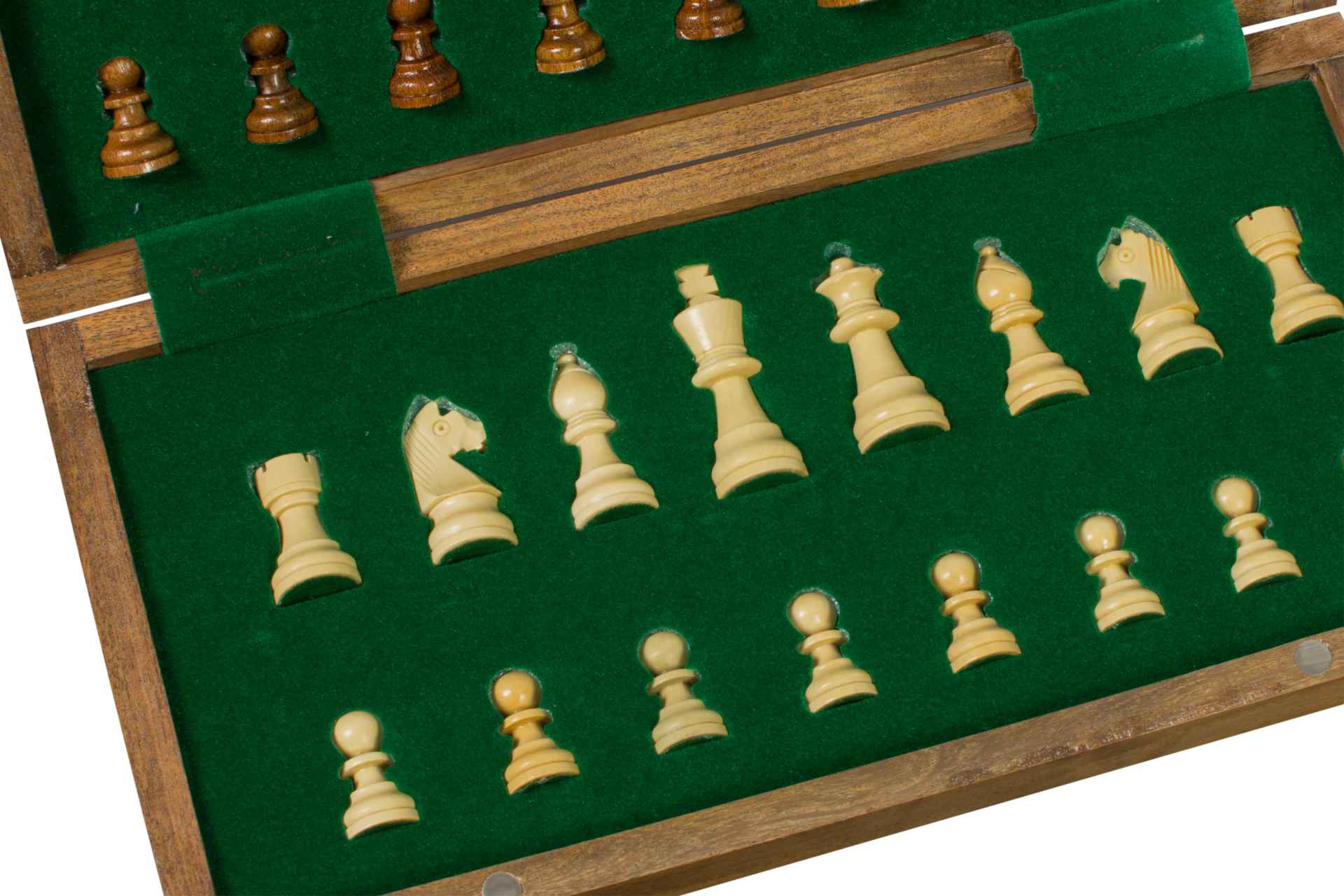 Ajedrez magnético de madera – 30 cm - Ajedrez magnético de madera – 30 cm