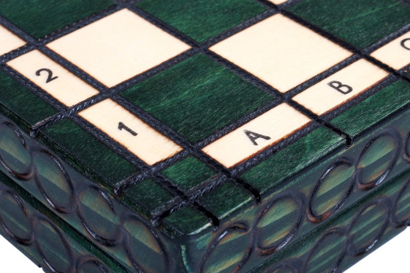 AJEDREZ REAL PEQUEÑO, VERDE (30x30cm) - 6cf229e224664cd999b36bbf94c335db