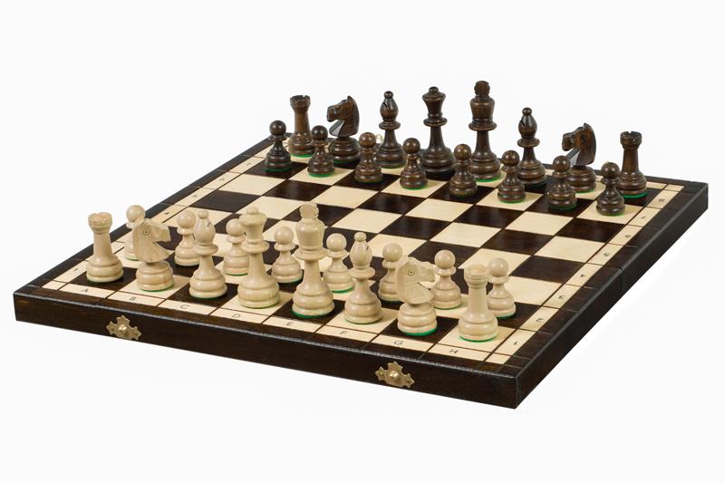 AJEDREZ OLÍMPICO DE MADERA GRANDE (41 x 41 cm) - AJEDREZ OLÍMPICO DE MADERA GRANDE (41 x 41 cm)