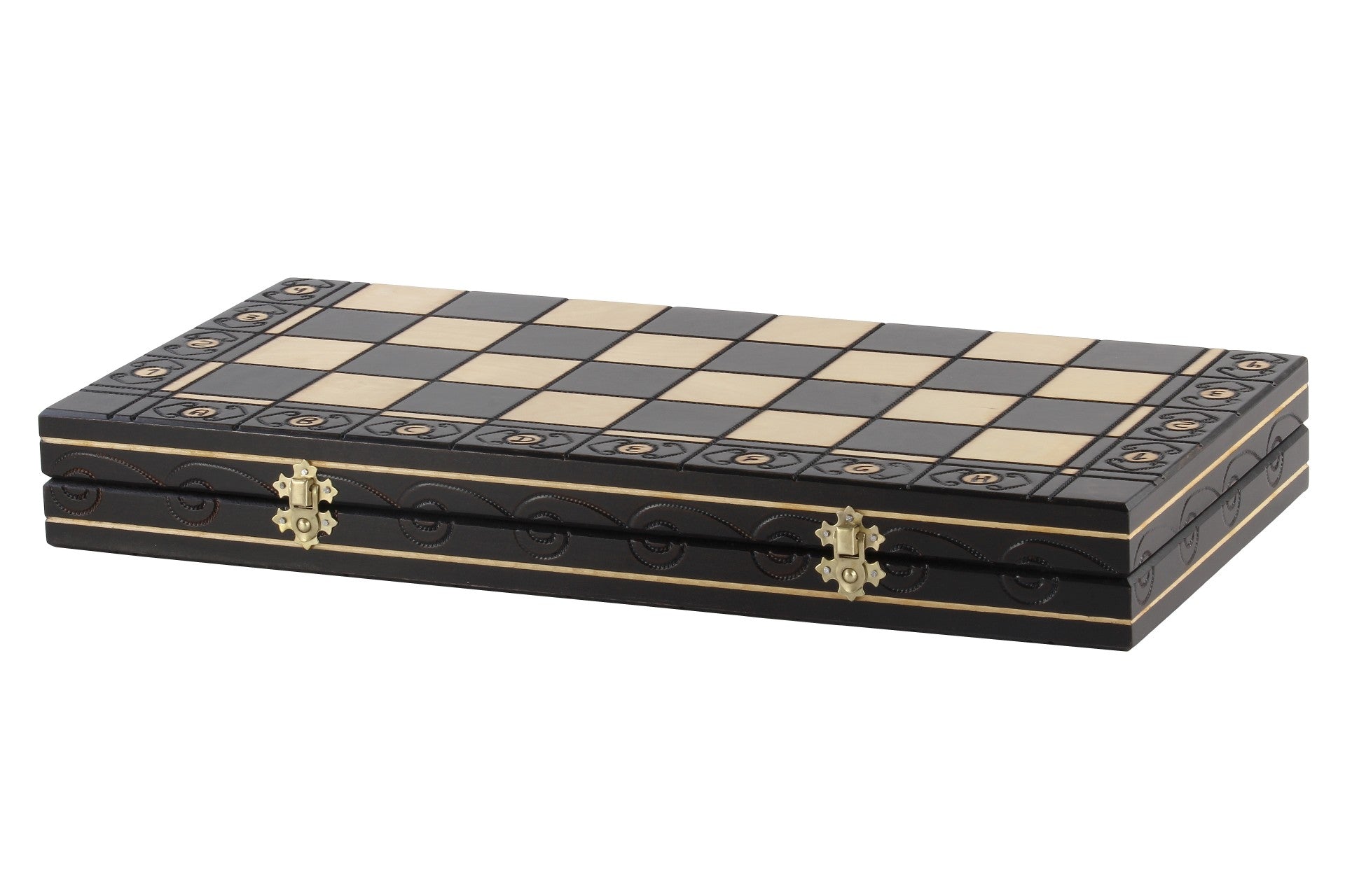 Juego de ajedrez CONSUL New Line (49 cm), color negro - Juego de ajedrez CONSUL New Line (49 cm), color negro