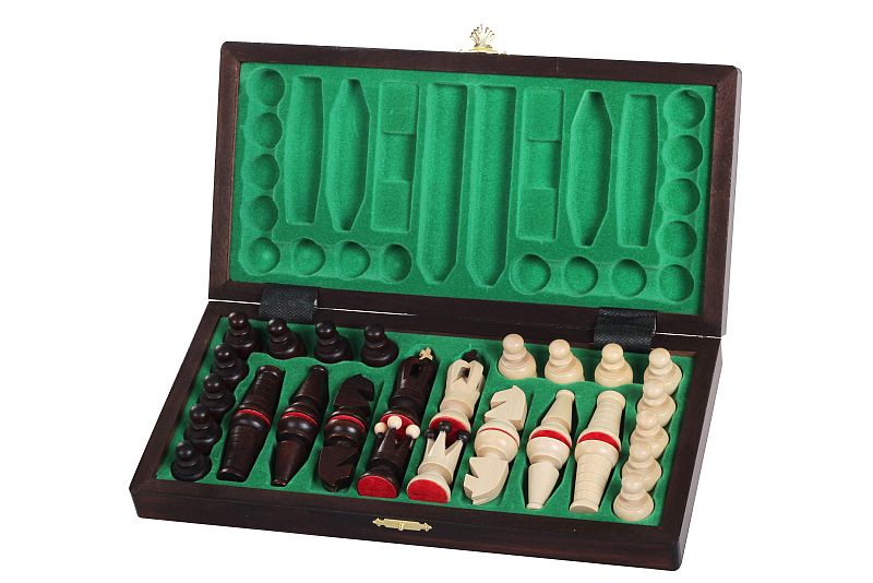 Juego de ajedrez de madera ROYAL MAXI New Line (31 x 31 cm) - Juego de ajedrez de madera ROYAL MAXI New Line (31 x 31 cm)