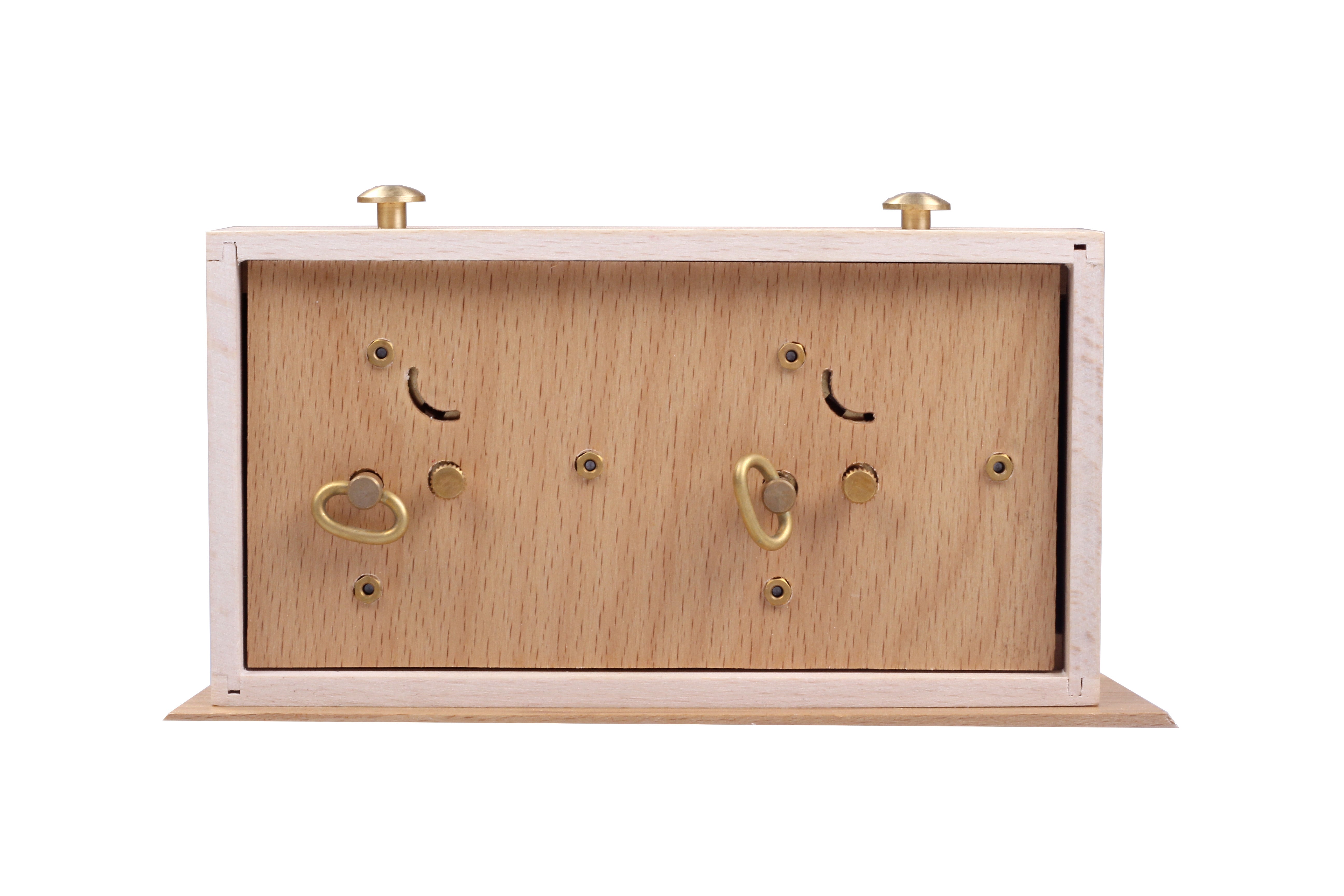 Reloj de madera BHB con soporte - pequeño - Reloj de madera BHB con soporte - pequeño