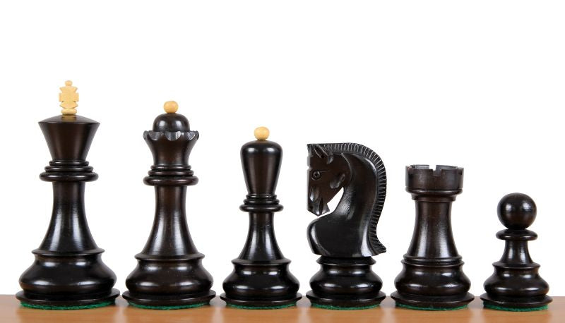 Piezas de ajedrez Zagreb Ebonisadas 3,75'' - 96c0a614d8325c744155a40736fceb4f