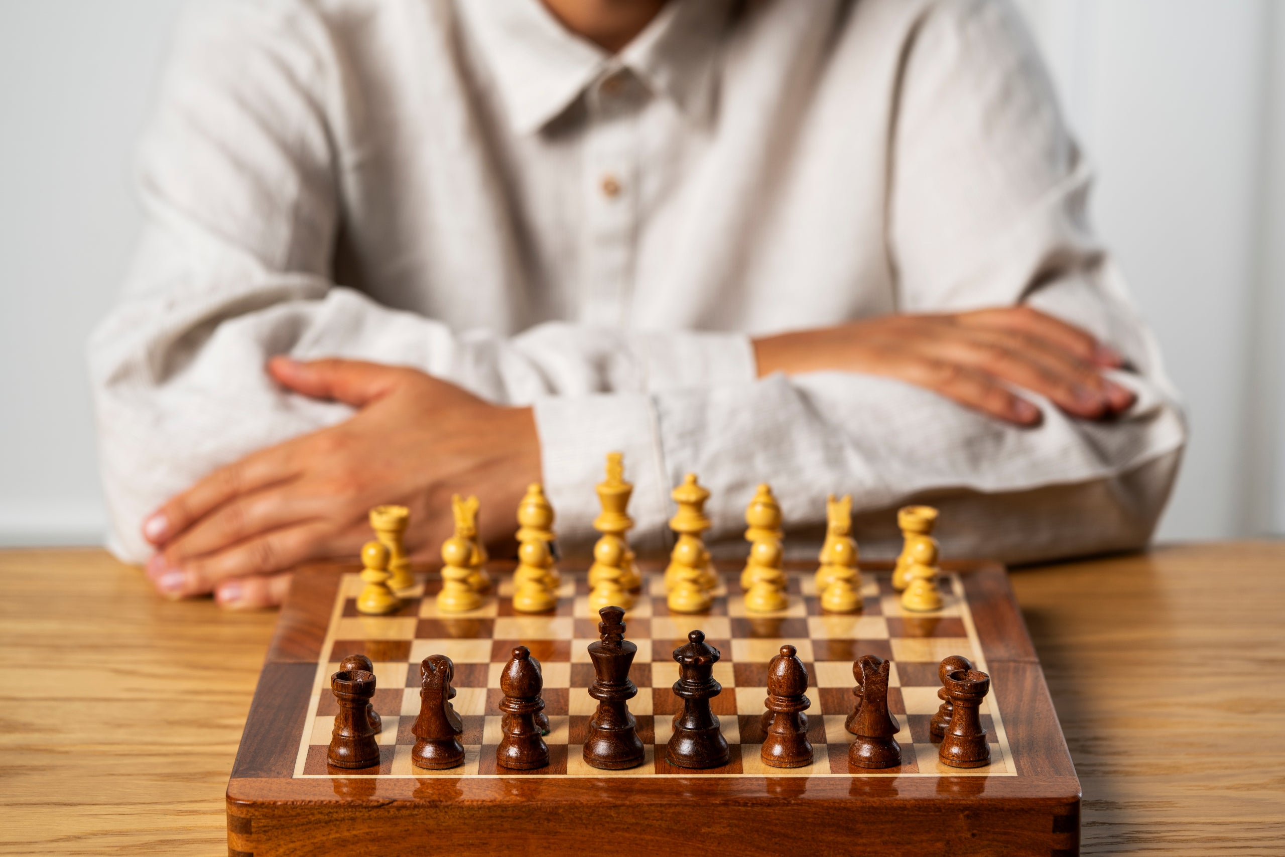 Ajedrez MAGNÉTICO con incrustaciones de 30 cm - 06abc49fa66c26b388a90c03d3dac2b1