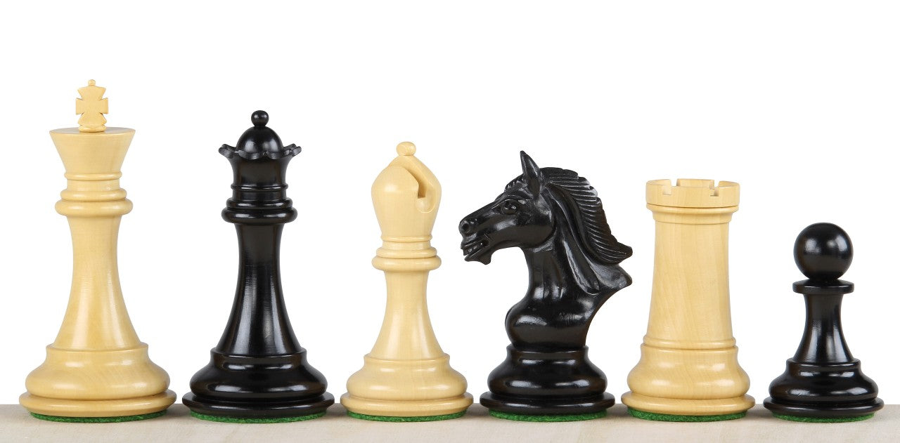 Piezas de ajedrez DERBY KNIGHT ÉBANO 4" chess pieces - 2c99e6860b52039cc496cccd89df8bbe