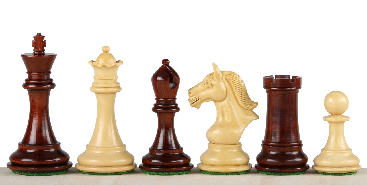 Piezas de ajedrez DERBY KNIGHT SECOYA 4'' - 9c053852da57a62c5d3bcf764e882918