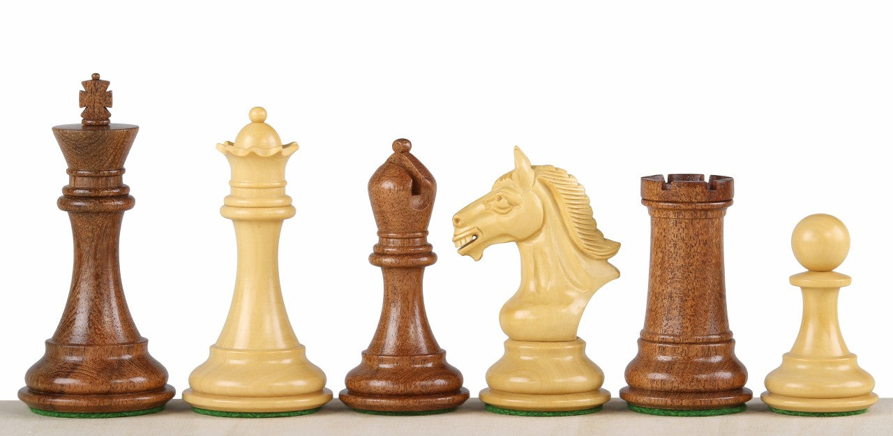 PIEZAS DE AJEDREZ DERBY ACACIA 4 PULGADAS - 155050531db621166908962bdd8e3bcd