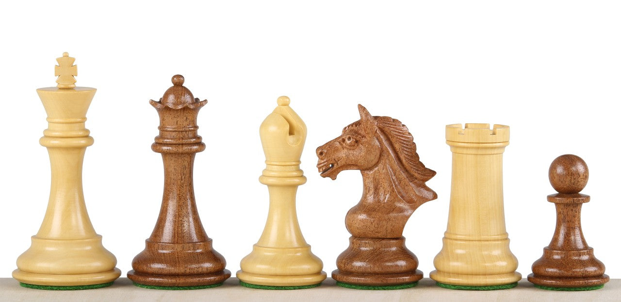 PIEZAS DE AJEDREZ DERBY ACACIA 4 PULGADAS - c820f4641d7ea67418a843d72140f0b9