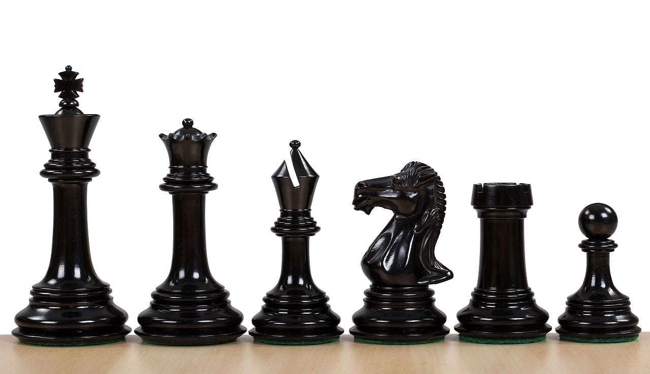 Piezas de ajedrez PARTHENON ÉBANO 4" - cc2087230702d13ec12d1c29ad7682e2