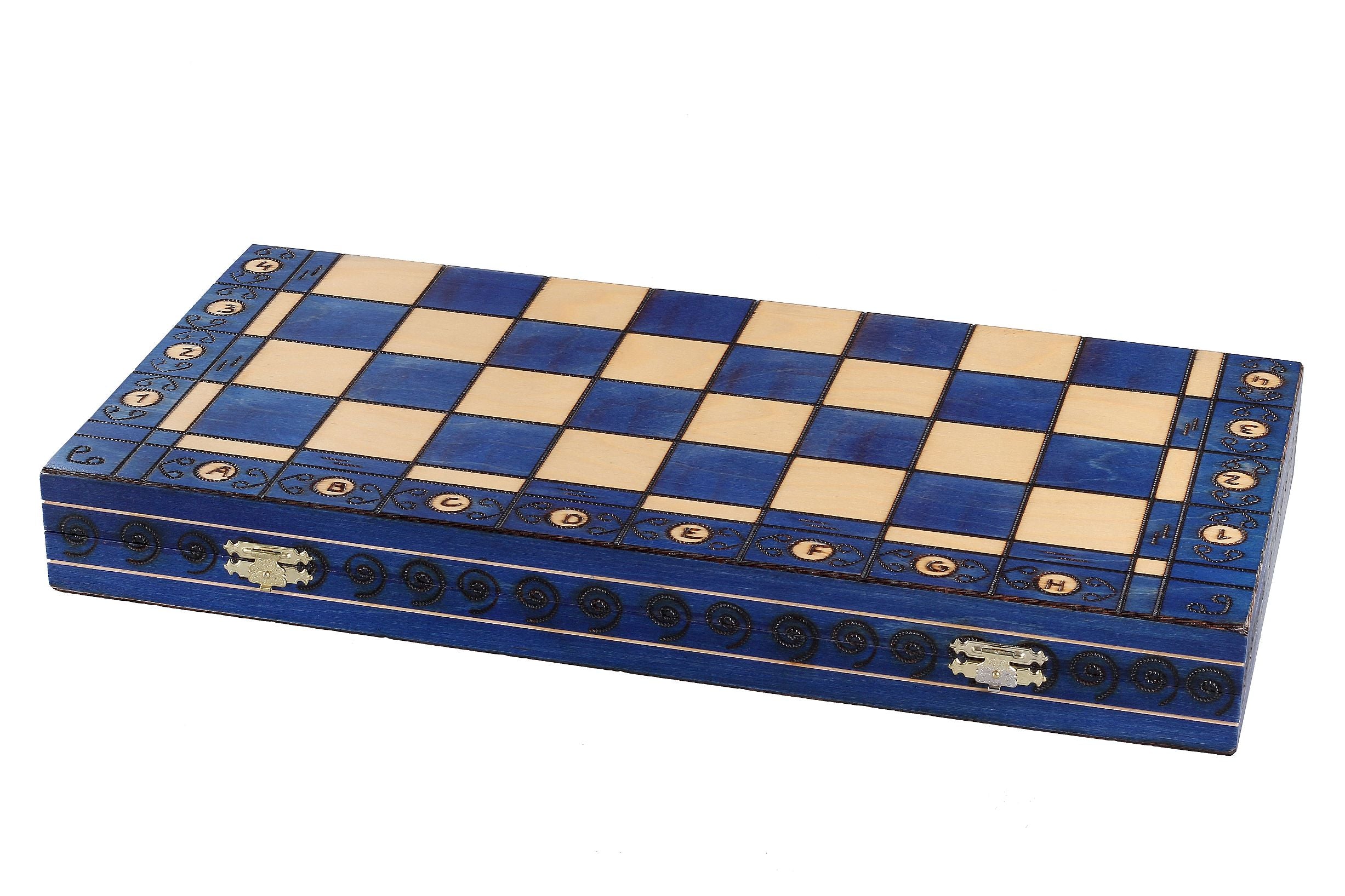 Juego de ajedrez AMBASADOR New Line, color azul (54 cm) - Juego de ajedrez AMBASADOR New Line, color azul (54 cm)