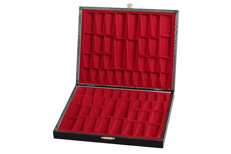 Caja de madera Lux Black para piezas n.º 5 - Caja de madera Lux Black para piezas n.º 5