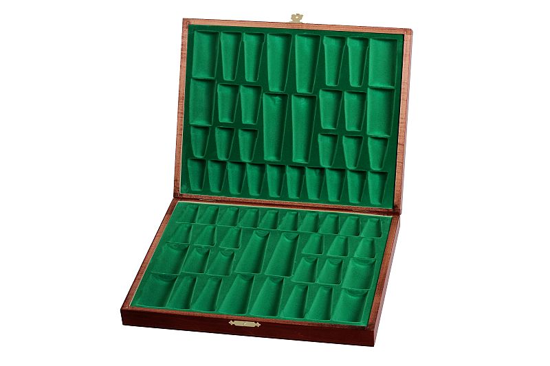Caja de madera Lux Brown para piezas n.º 5 - Caja de madera Lux Brown para piezas n.º 5