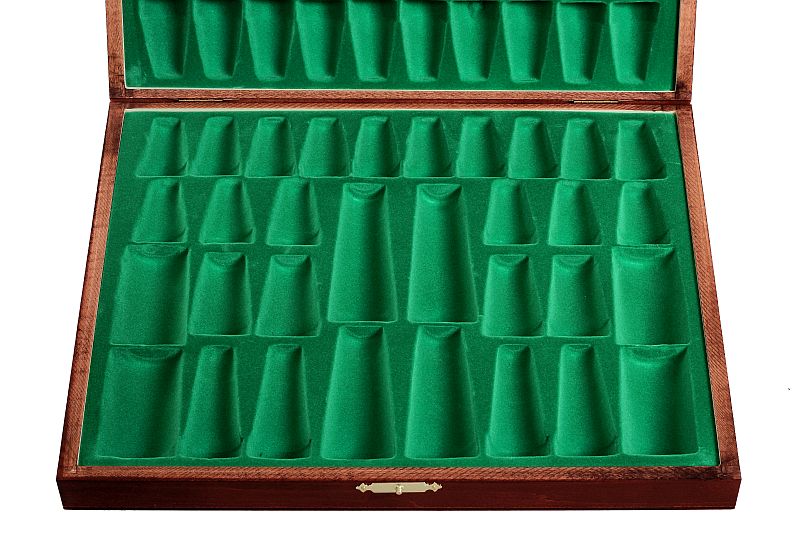 Caja de madera Lux Brown para piezas n.º 5 - Caja de madera Lux Brown para piezas n.º 5