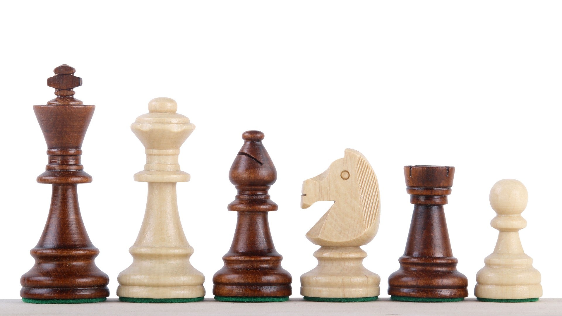 STAUNTON No. 6 en bolsa de plástico Madera tallada - 6171cda469174bd9795037cb0ca6842e