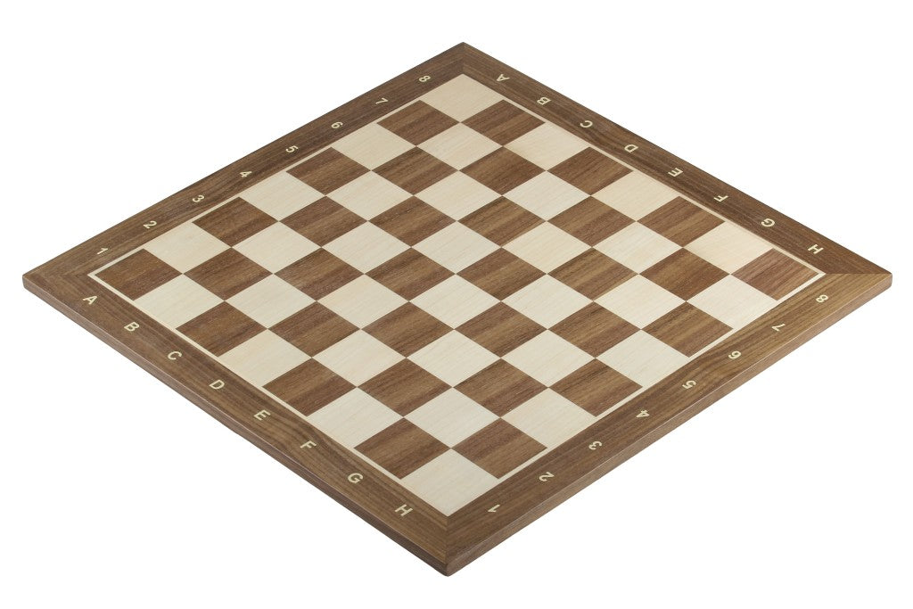Juego de ajedrez de torneo nº 5 - tablero de 50 mm + piezas de caballero alemán de 3,5 - Juego de ajedrez de torneo nº 5 - tablero de 50 mm + piezas de caballero alemán de 3,5