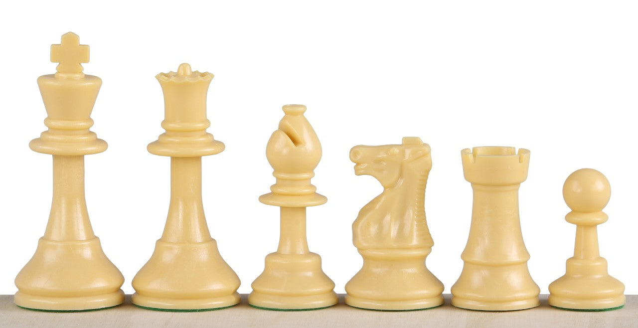 Figuras de ajedrez Club Staunton nº 6, crema/negro (rey 96 mm) - 122ee3cca27ea6f500aad0b2a82784fd