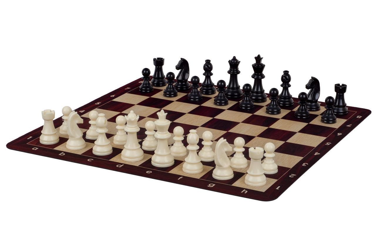 Tablero de ajedrez enrollable nº 6 (51 cm), fondo de MAHOGANIA antideslizante - c44dc57f961ad5eba3748e67741447e3