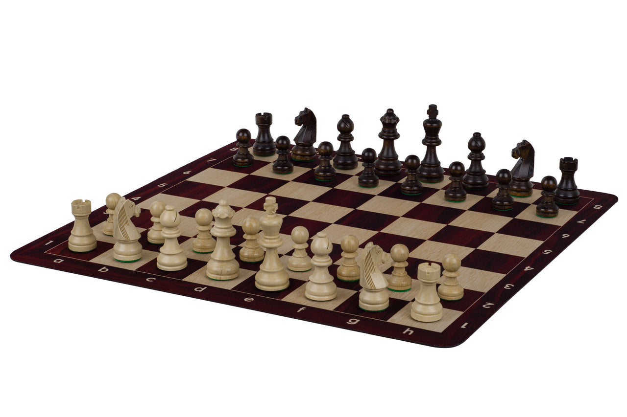 Tablero de ajedrez enrollable nº 6 (51 cm), fondo de MAHOGANIA antideslizante - f80e8fa4d8001dccd75e360dff000bc9
