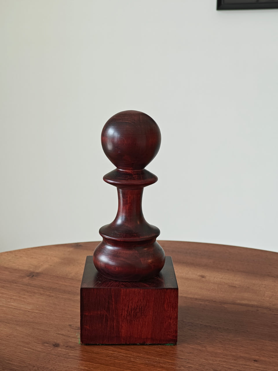 Copa de ajedrez de madera - Peón negro - Copa de ajedrez de madera - Peón negro