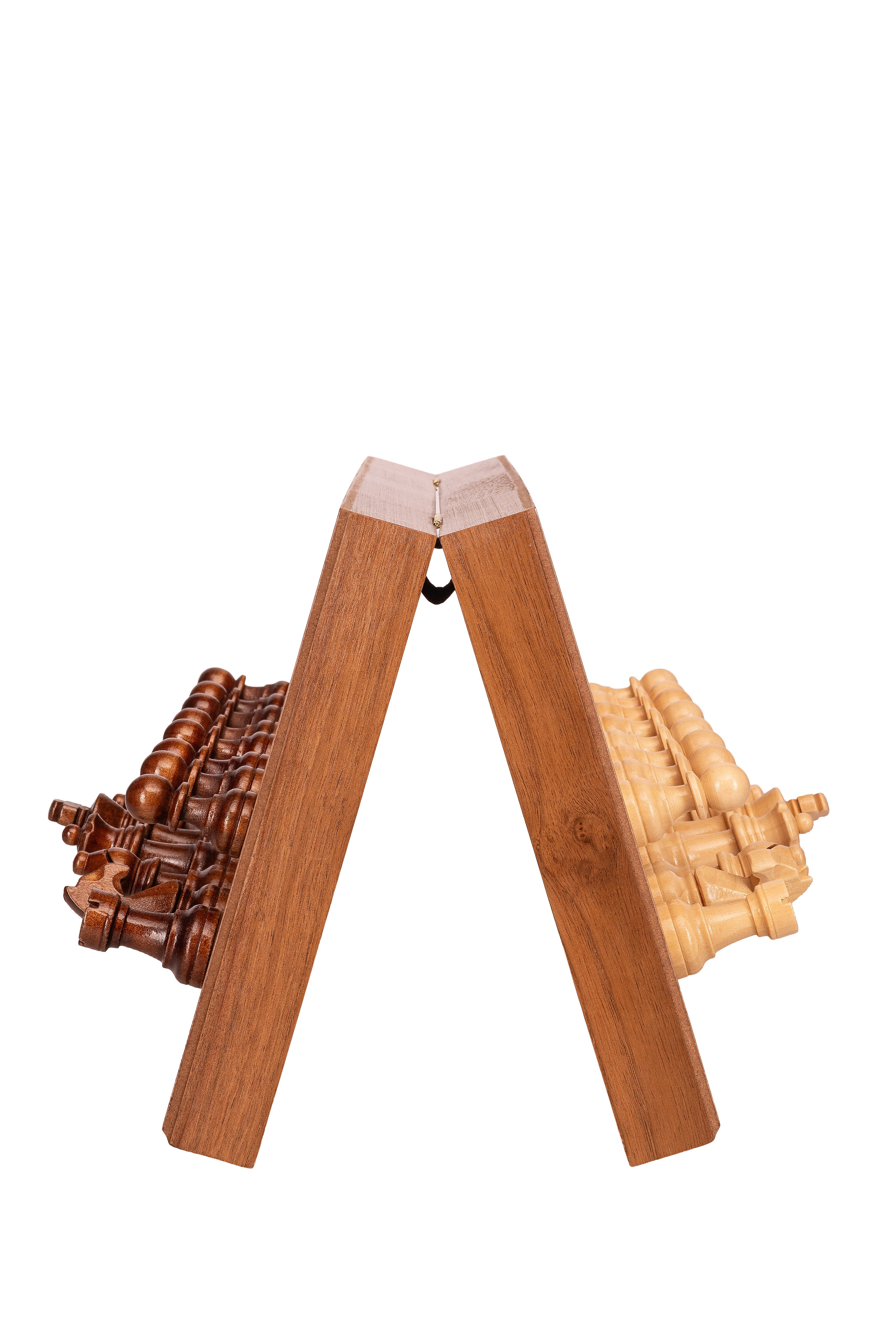 Ajedrez magnético en madera de nogal (33 x 33 cm) - Ajedrez magnético en madera de nogal (33 x 33 cm)