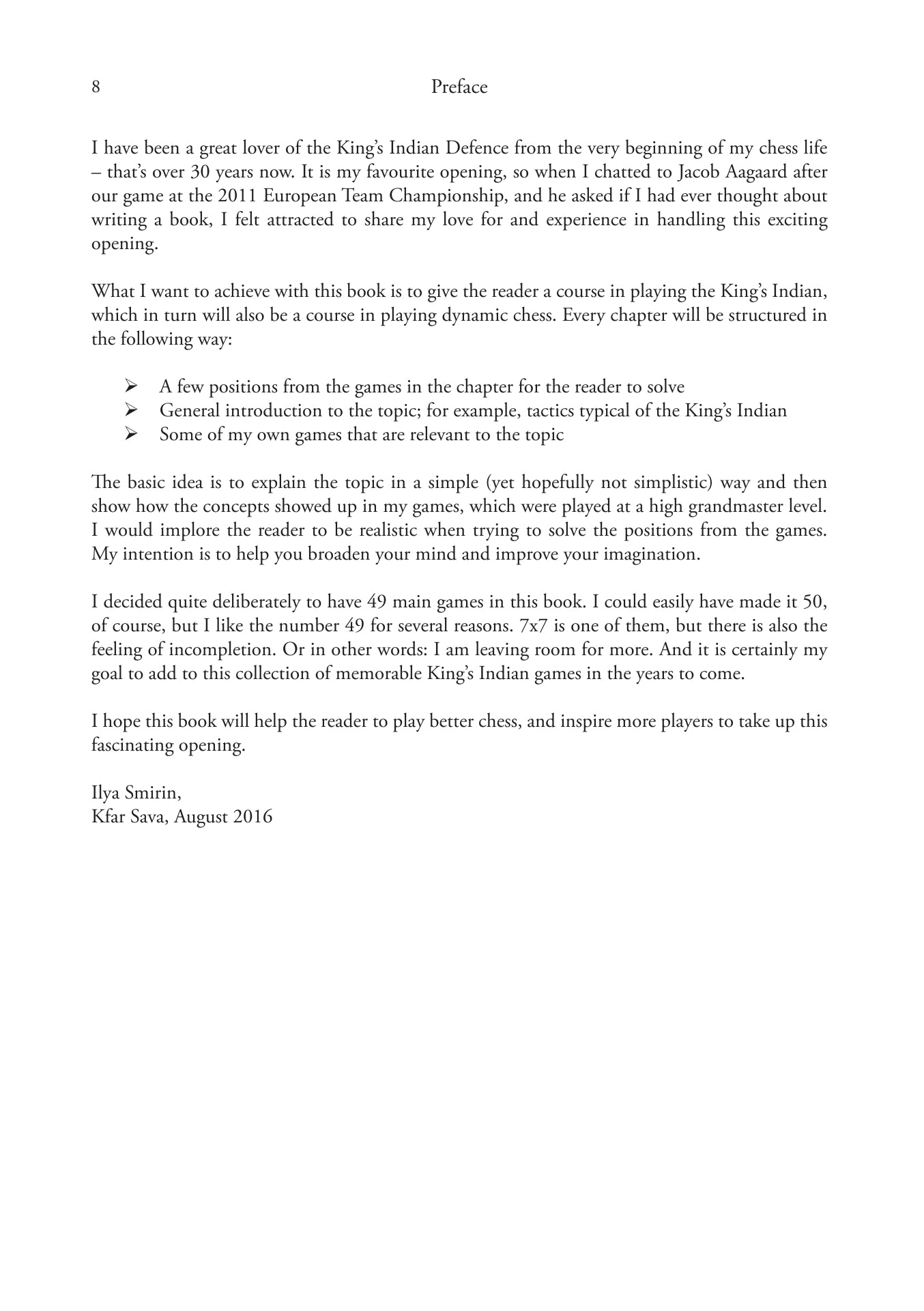 King's Indian Warfare by Ilya Smirin (hard cover) - 6ba0edd6ecda5b631ac72774da64469a