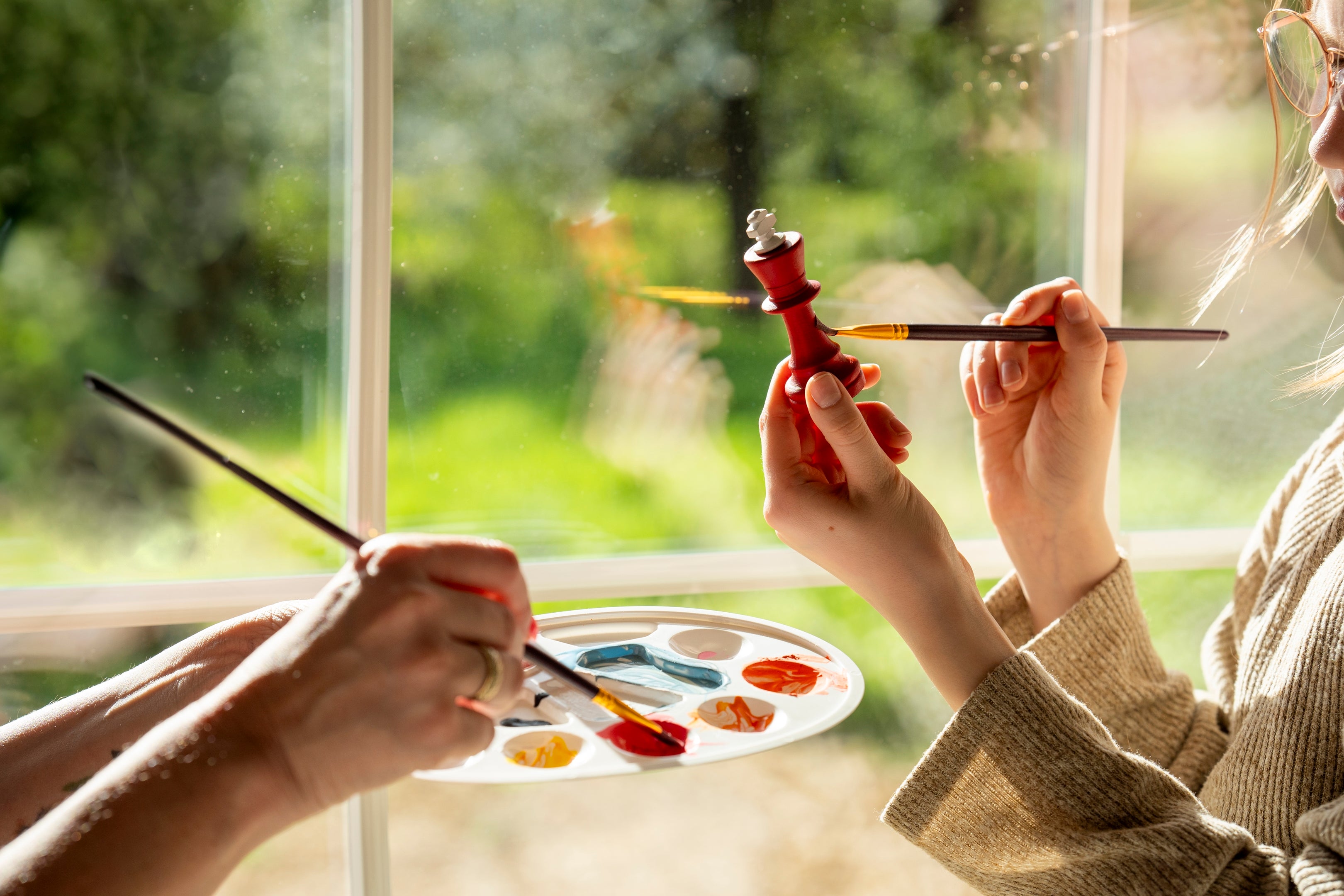 Figuras de ajedrez en bruto nº 5 para pintar tú mismo - DIY piezas de ajedrez artísticas - ad74939fe6d4065954a94c7ff3ff6ff6