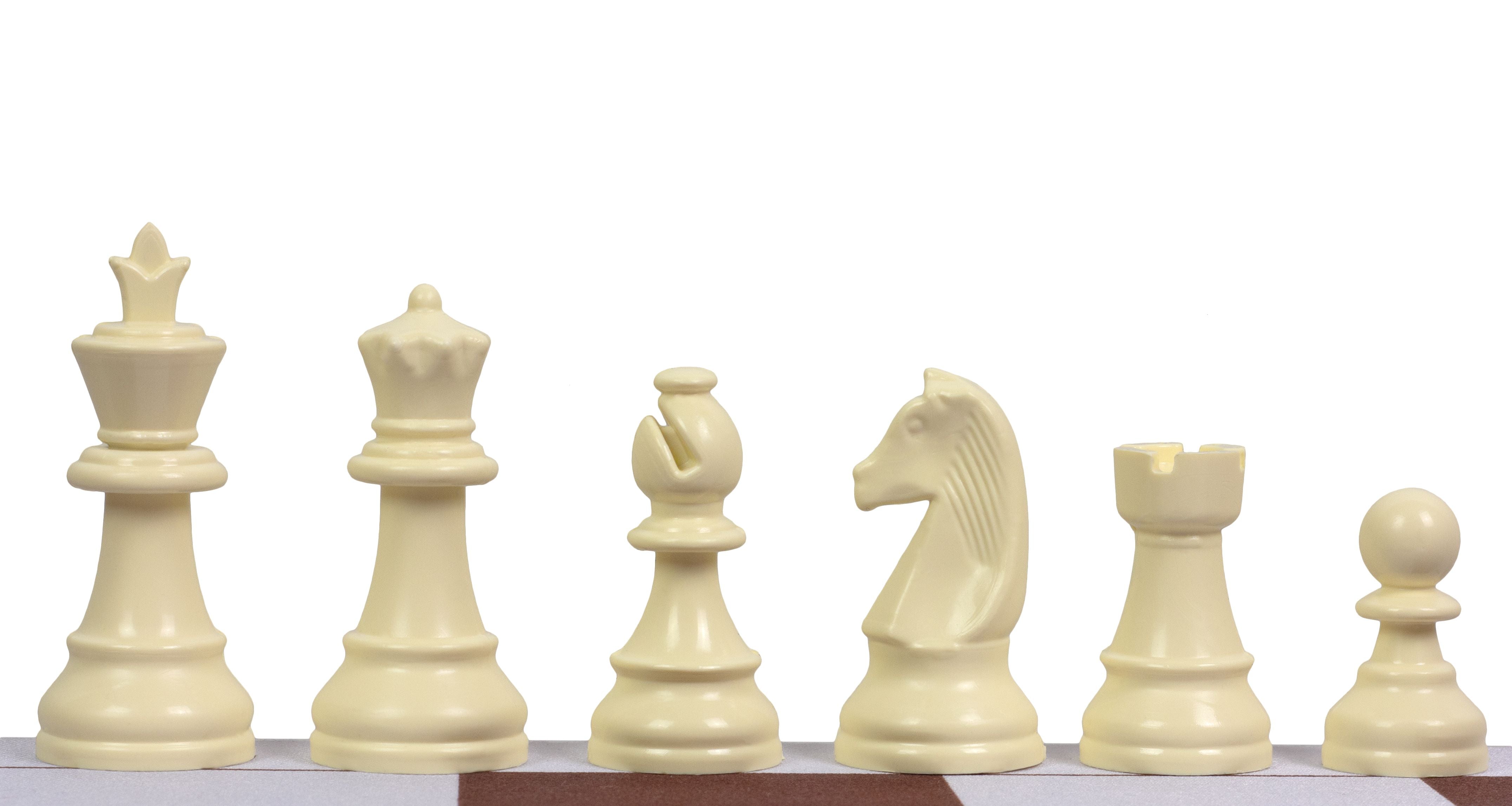 Figuras de ajedrez Staunton nº 3, plástico (rey 65 mm) - 80856a1e6e1550ef39af69e642fc72fc