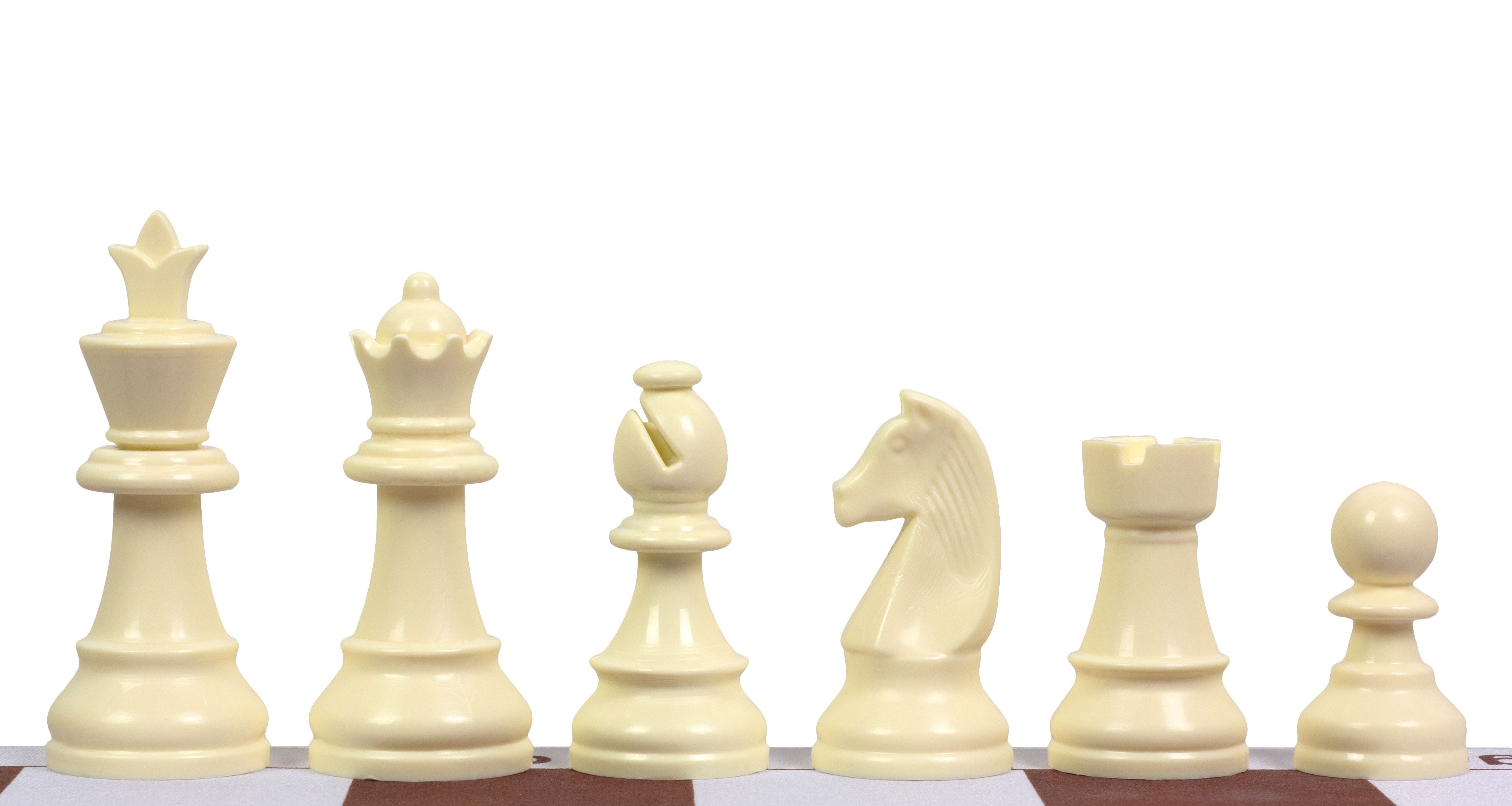 Staunton figuras de ajedrez 6, plástico (rey 95 mm) - a48618ebc0db3bd7cba1a3a68ff44115