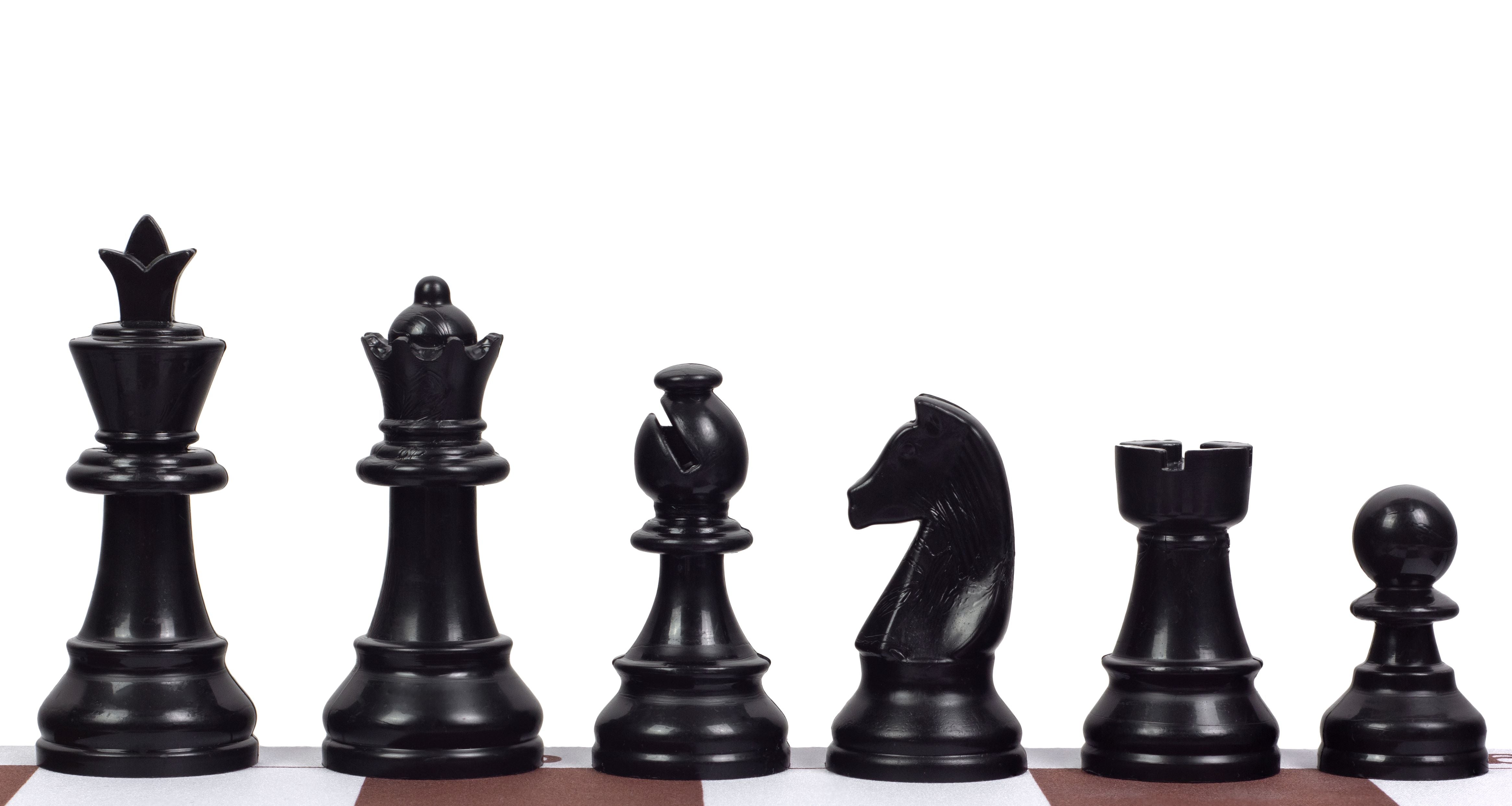 Staunton figuras de ajedrez 6, plástico (rey 95 mm) - 2f496a0bf713addd2b6923f76ea4d24d