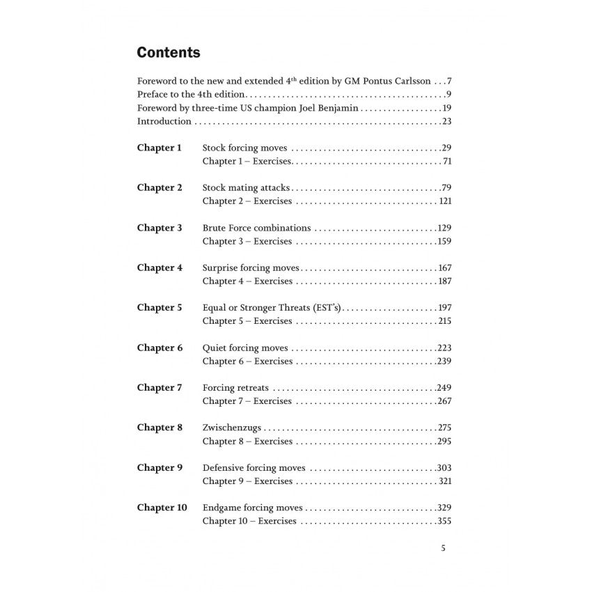 FORCING CHESS MOVES NEW 4th edition - 817c3e01f08cde9da0182b55cb26bc67