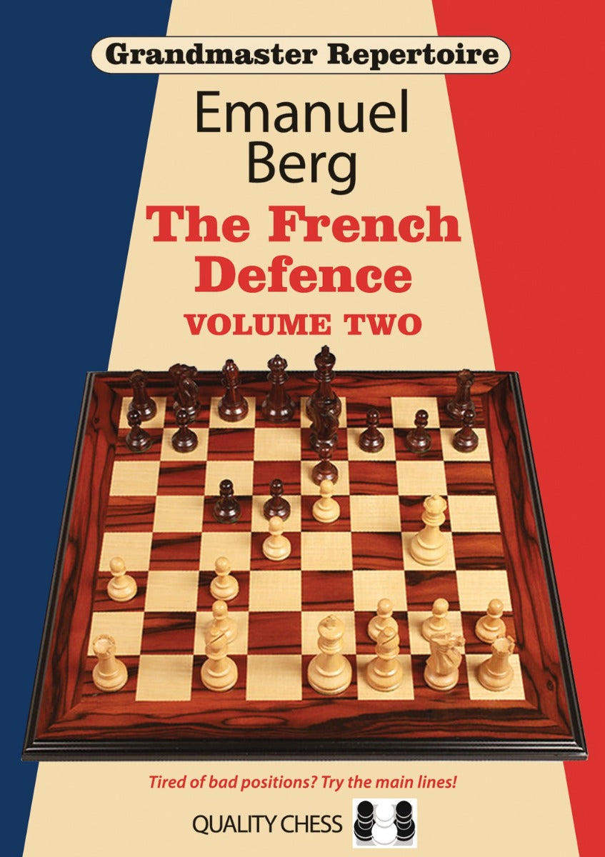 Grandmaster Repertoire 15 - La Defensa Francesa, volumen dos (tapa dura), de Emanuel Berg - Grandmaster Repertoire 15 - La Defensa Francesa, volumen dos (tapa dura), de Emanuel Berg