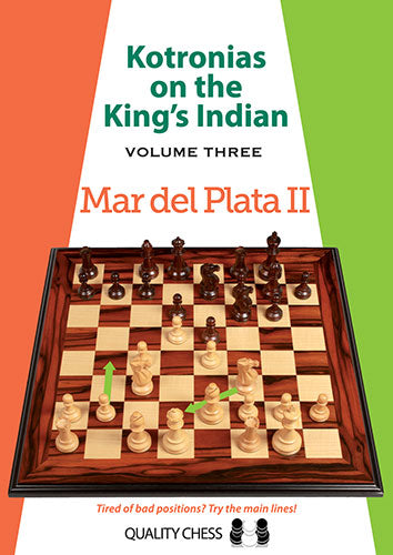 Kotronias sobre la Defensa India del Rey, Mar del Plata II, de Vassilios Kotronias (tapa blanda) - Kotronias sobre la Defensa India del Rey, Mar del Plata II, de Vassilios Kotronias (tapa blanda)