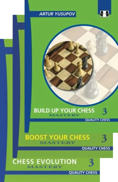 Set of 3 books Mastery Series by Artur Yusupov (softcover) - green - 0ca5d08d84ae8a38bc1ee4eaaa8e4174