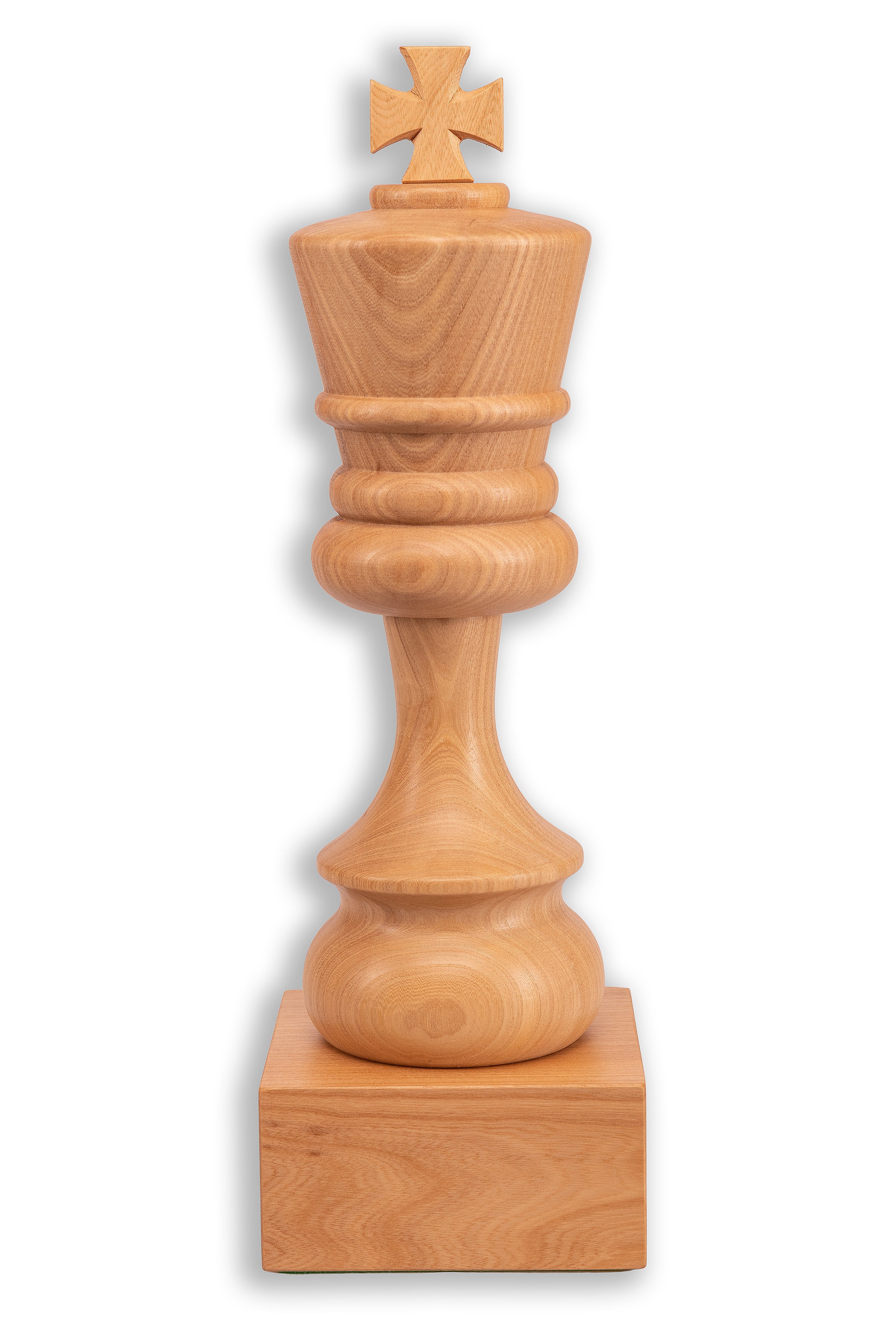 Copa de ajedrez de madera - Rey blanco - Copa de ajedrez de madera - Rey blanco