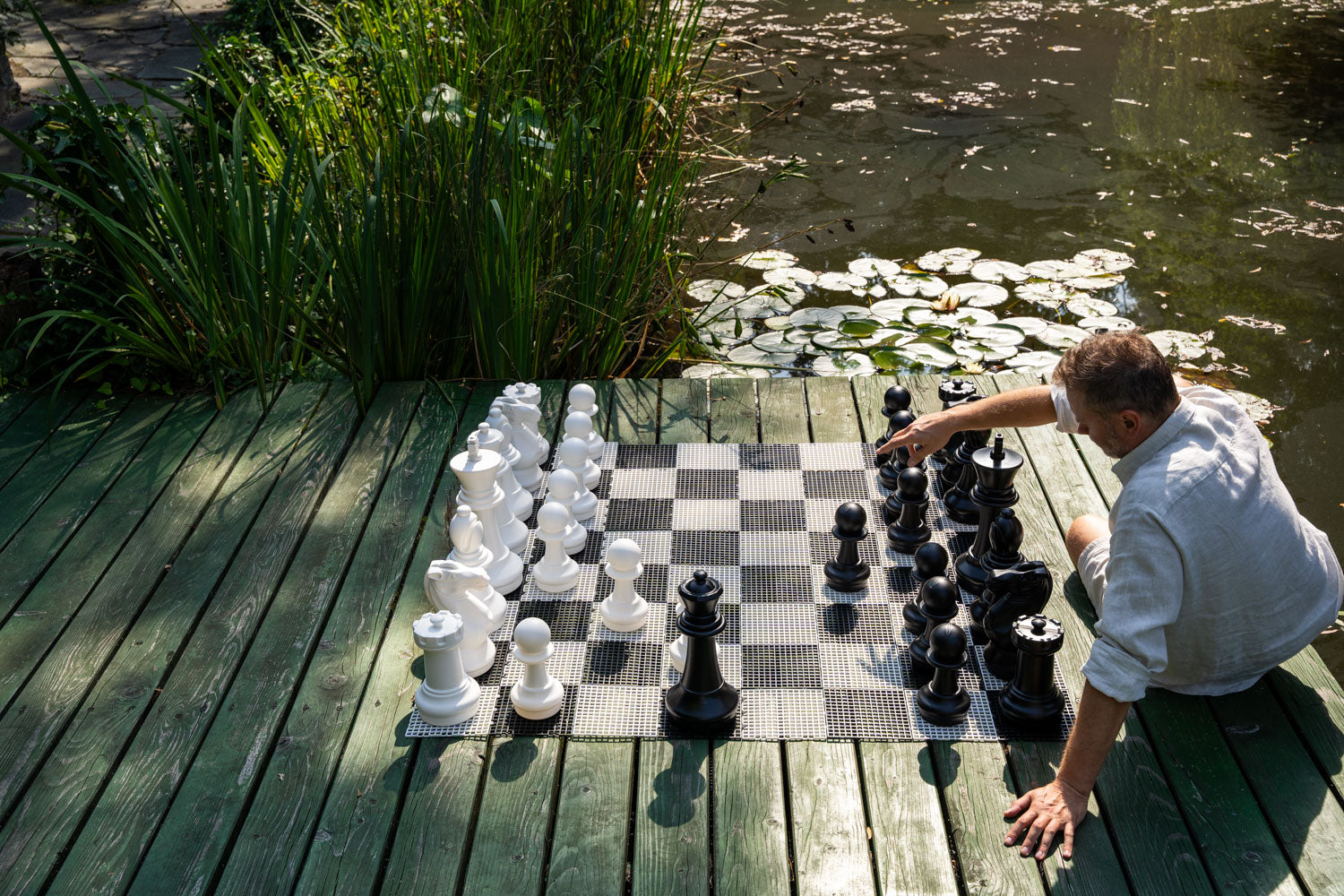 Ajedrez al aire libre: relajación perfecta en vacaciones ♟️