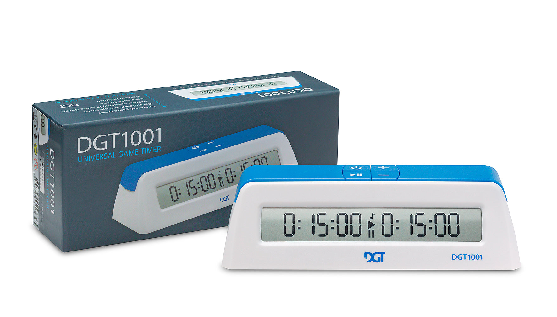 DGT 1001 White - Reloj de ajedrez para escuelas y clubes - 09fe7e072b4991645665fbec2b63e22a