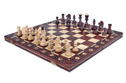 AJEDREZ SENATOR (42 x 42 cm): un juego de ajedrez clásico de madera, ideal para regalar
