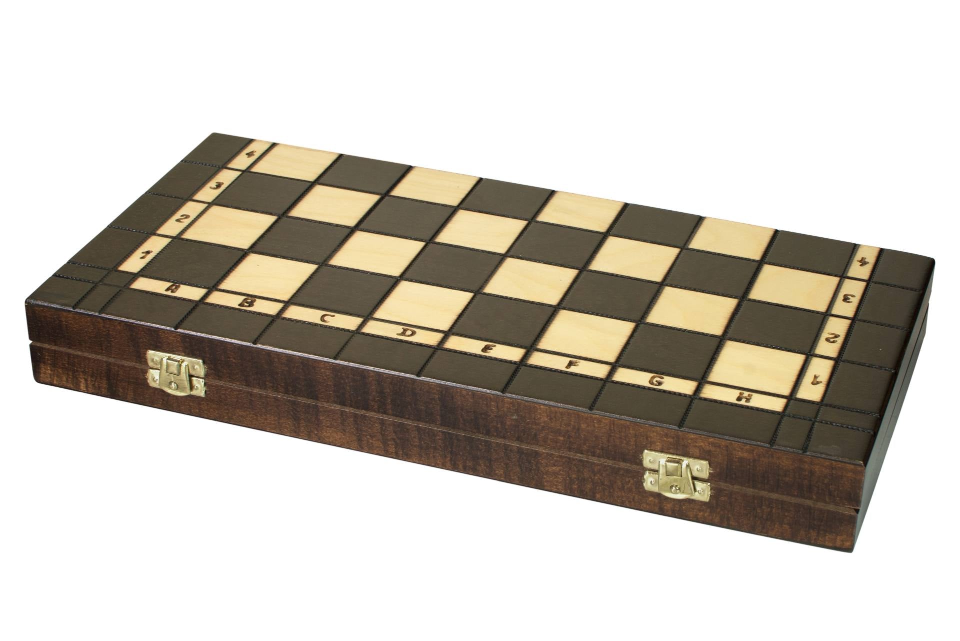 JUEGO DE MADERA 3 en 1 (40x40cm) CHASETS + WARCABS + BACKGAMMON - fcaa1eb98644503610a00b72fd2d117b