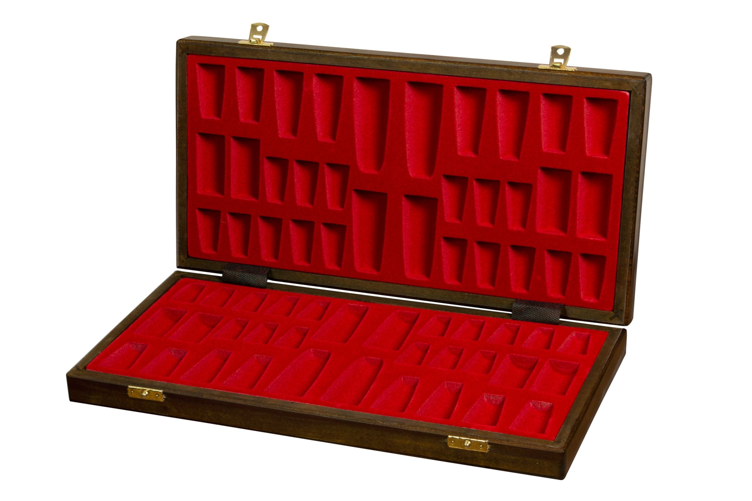 Caja de ajedrez de madera con compartimento (40 x 40 cm) - Caja de ajedrez de madera con compartimento (40 x 40 cm)